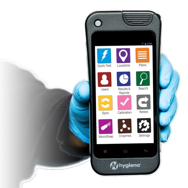 Luminometr EnSURE Touch firmy Hygiena do monitoringu higieny metodą ATP